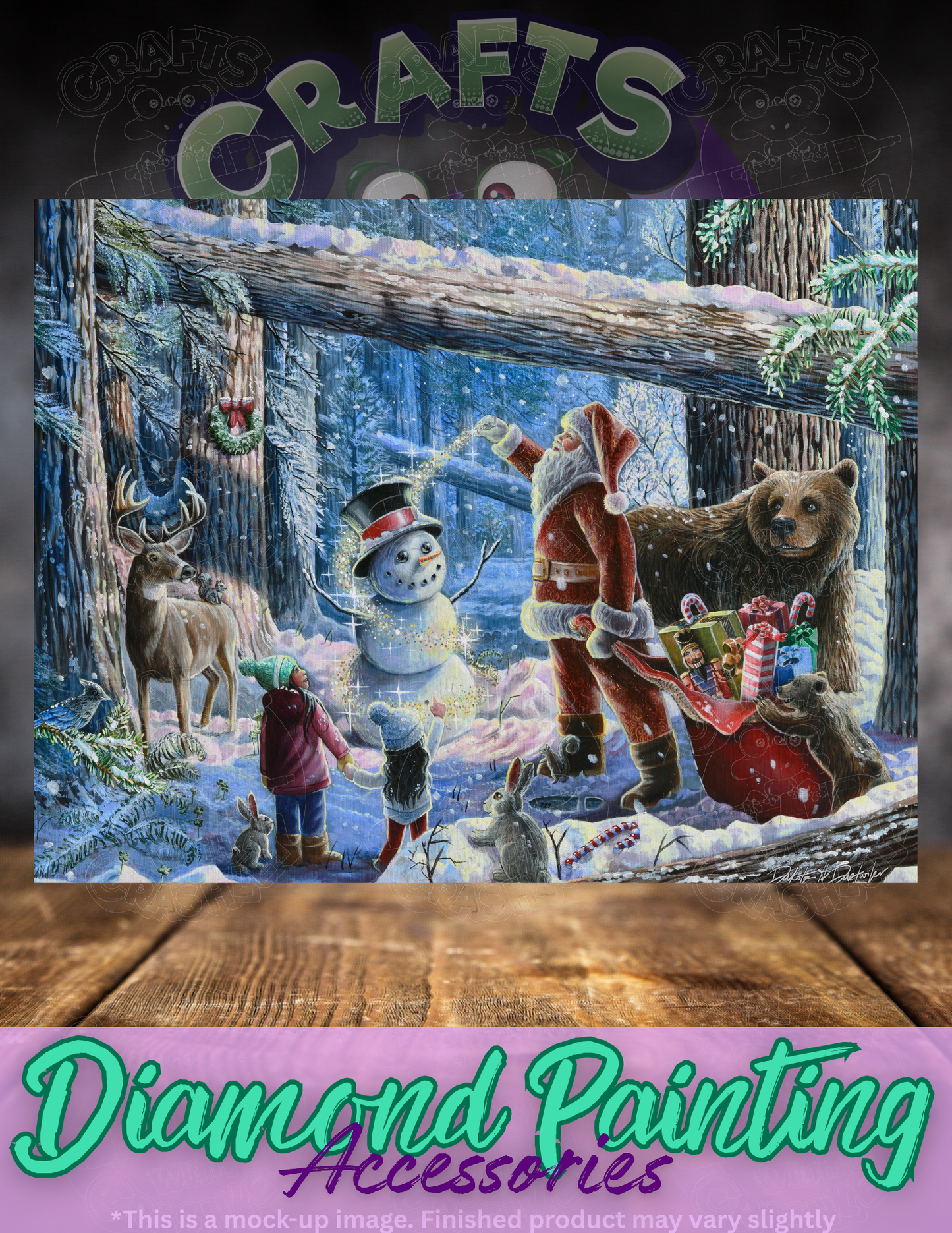 "Frosty" by ©Dakota Daetwiler Premium Accessories for Diamond Painting