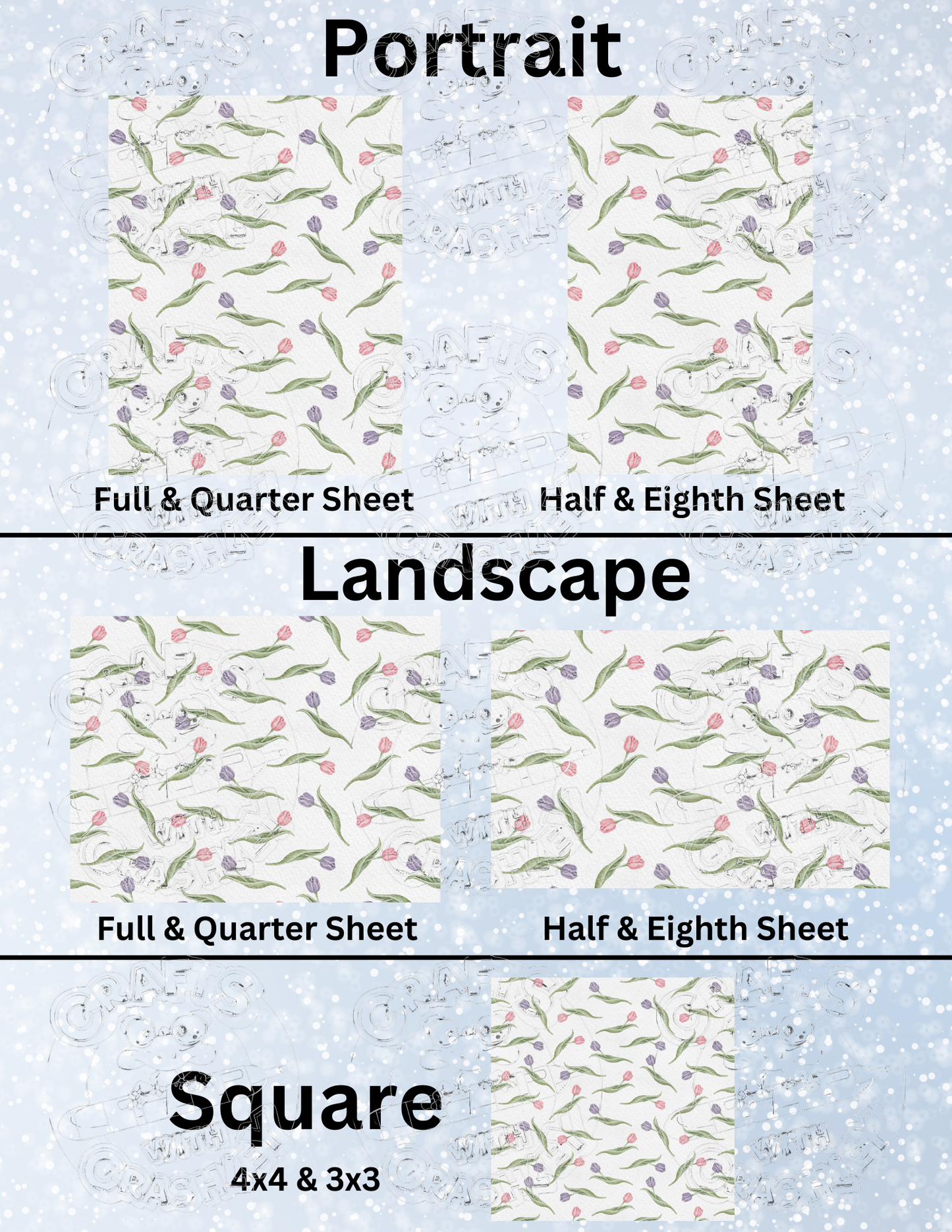 Product Bundle "Tulips" by ©Sara Anne Creations