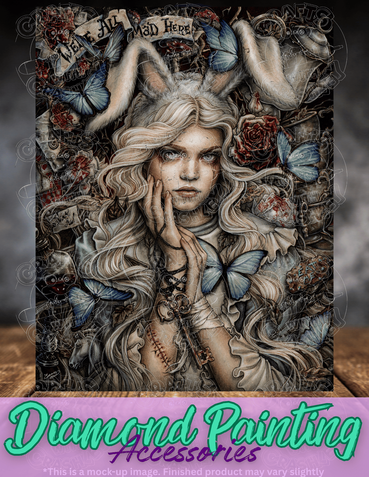 "Back to Wonderland" by ©Enys Guerrero Premium Accessories for Diamond Painting