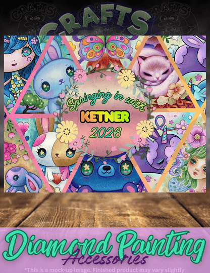 "Springing in with Ketner 2026" by ©Jeremiah Ketner Premium Accessories for Diamond Painting