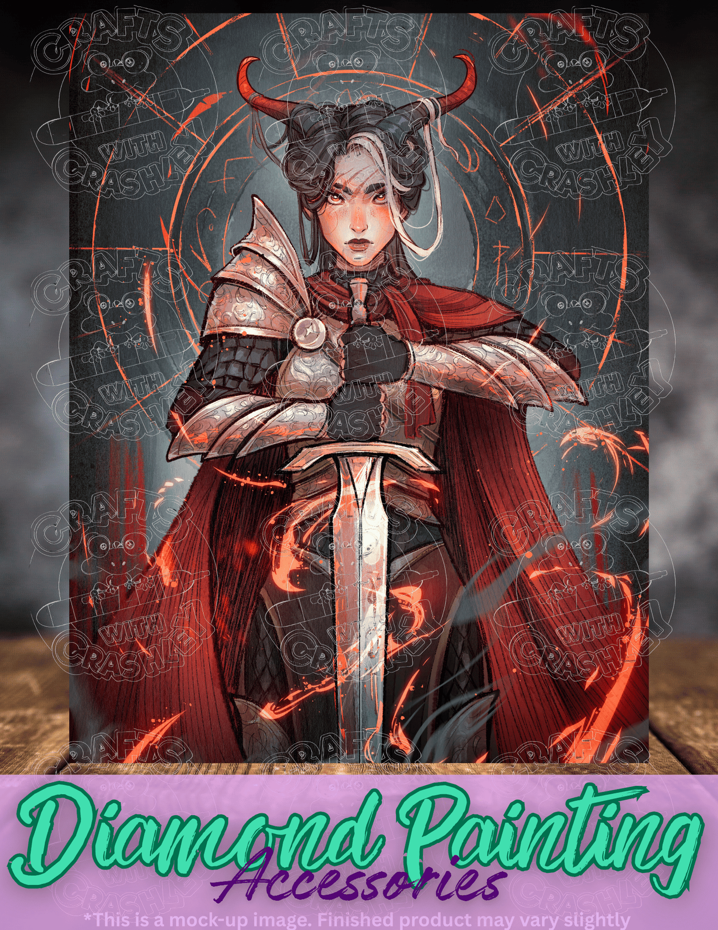 "Dragon Priestess" by ©ChrissaBug Premium Accessories for Diamond Painting