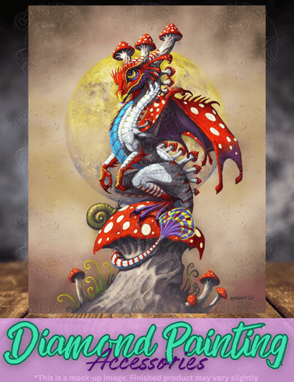 "Mushroom Dragon" by ©Stanley Morrison Premium Accessories for Diamond Painting