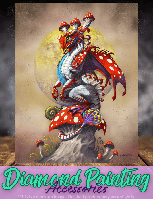 "Mushroom Dragon" by ©Stanley Morrison Premium Accessories for Diamond Painting