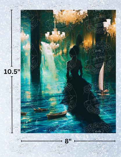 "Abigail" by ©Cheryl Carpenter Decorative Diamond Painting Release Papers