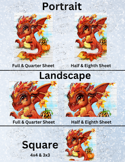 Product Bundle "Autumn Lil Dragonz" by ©Sheena Pike