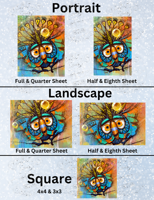 "Carl" by ©Richard Lorenz Premium Decorative Release Papers for Diamond Painting