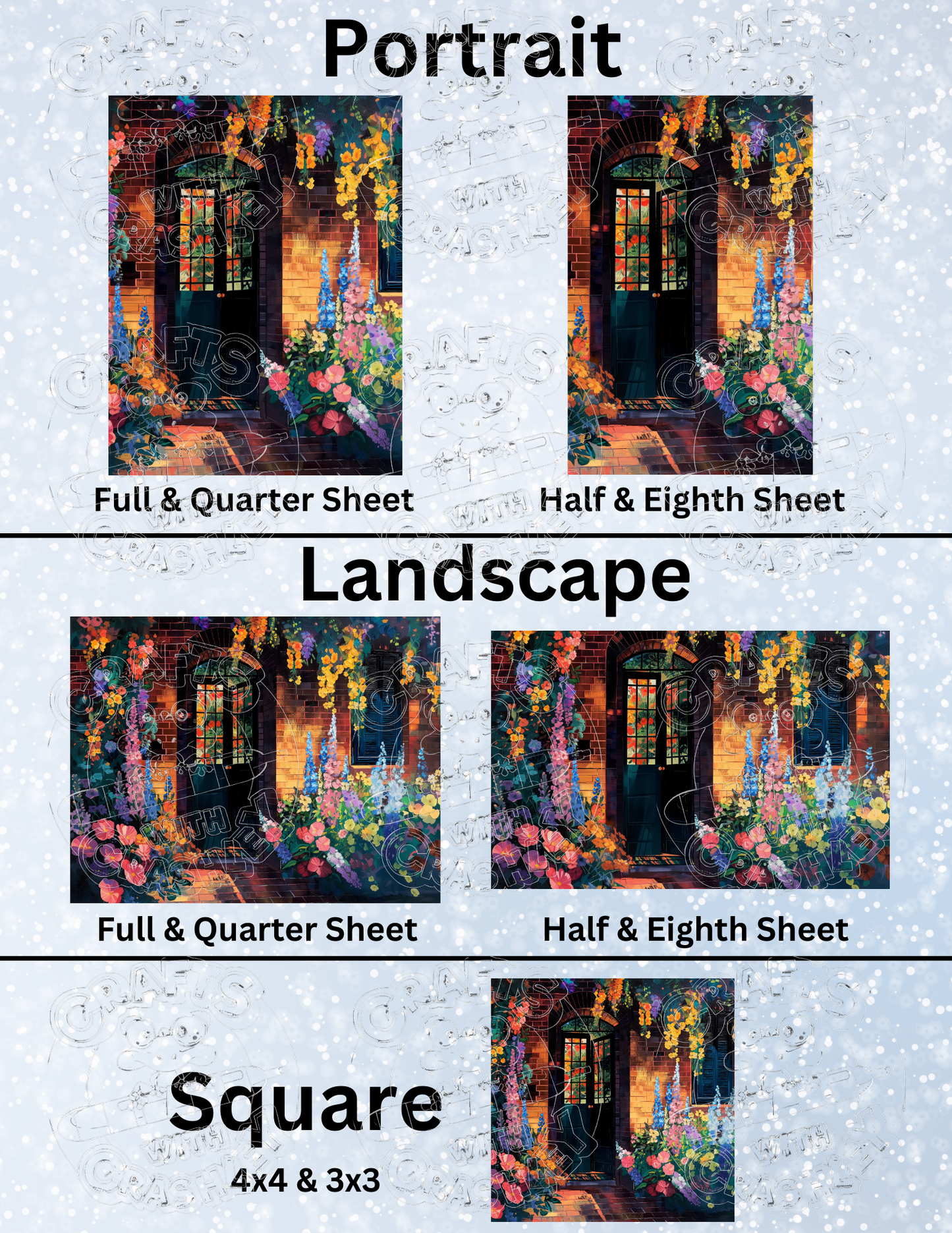 Product Bundle "Hidden Garden" by ©Auclair Studio