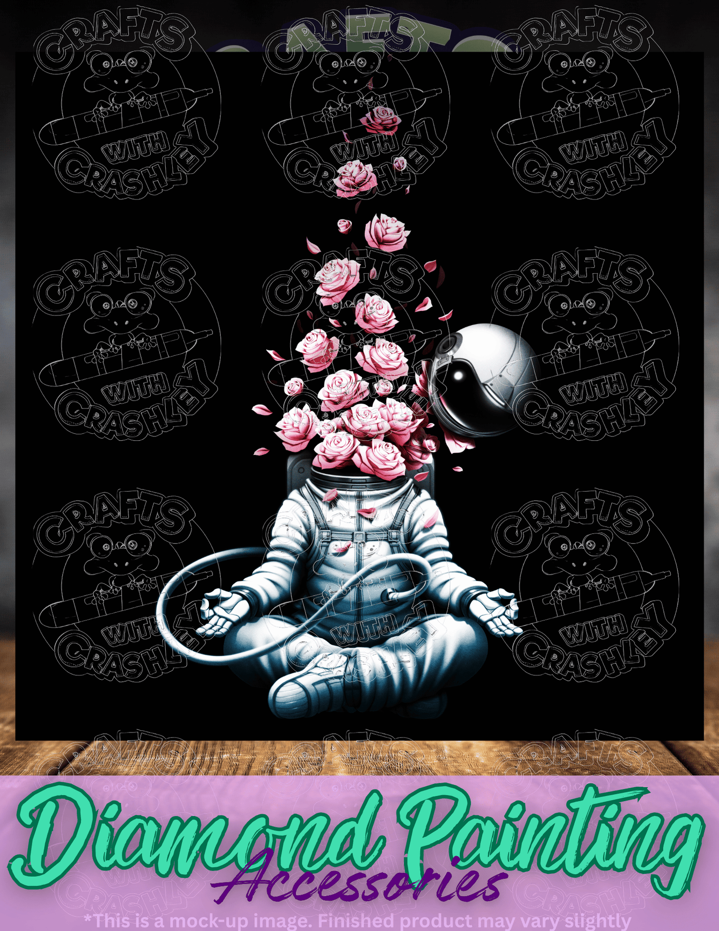 "Astro Meditation" by ©Tobe Fonseca Premium Accessories for Diamond Painting