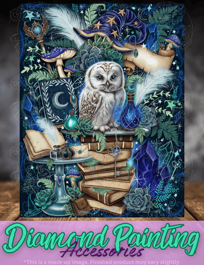 "Wizard's Companion" by ©Sheena Pike Premium Accessories for Diamond Painting