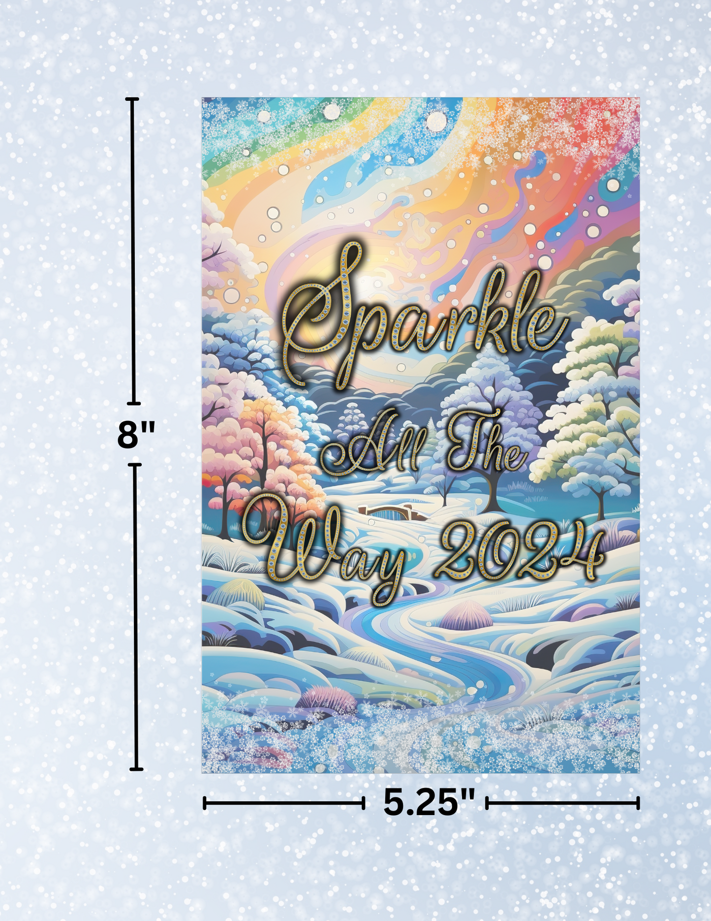 "Sparkle All the Way 2024" Decorative Diamond Painting Release Papers