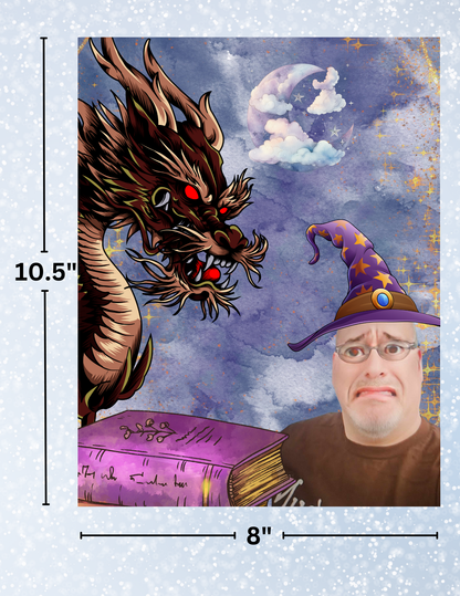 "Wizardi Rich" Decorative Diamond Painting Release Papers