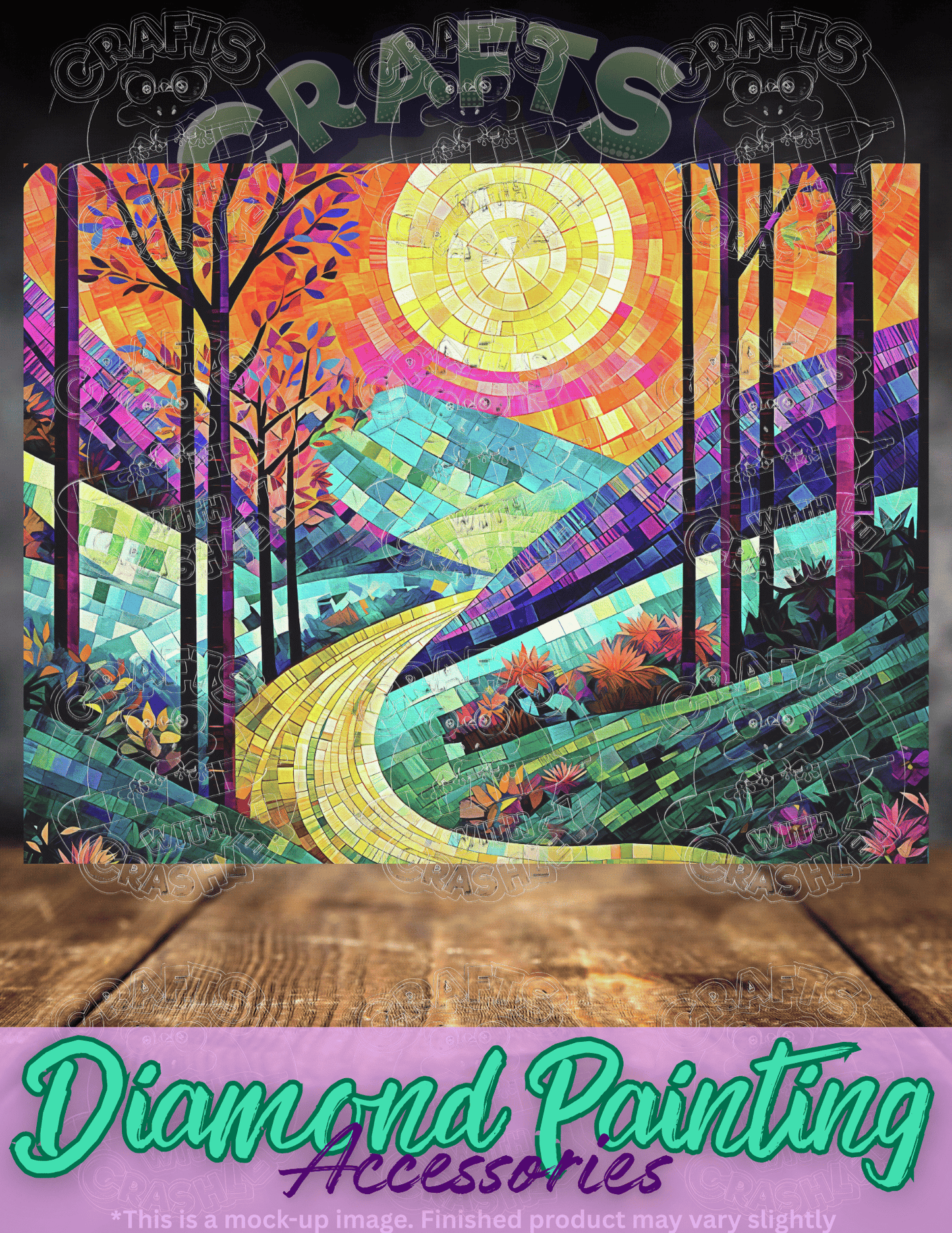 "The Road to Dreamland" by ©Peggy Collins Premium Accessories for Diamond Painting