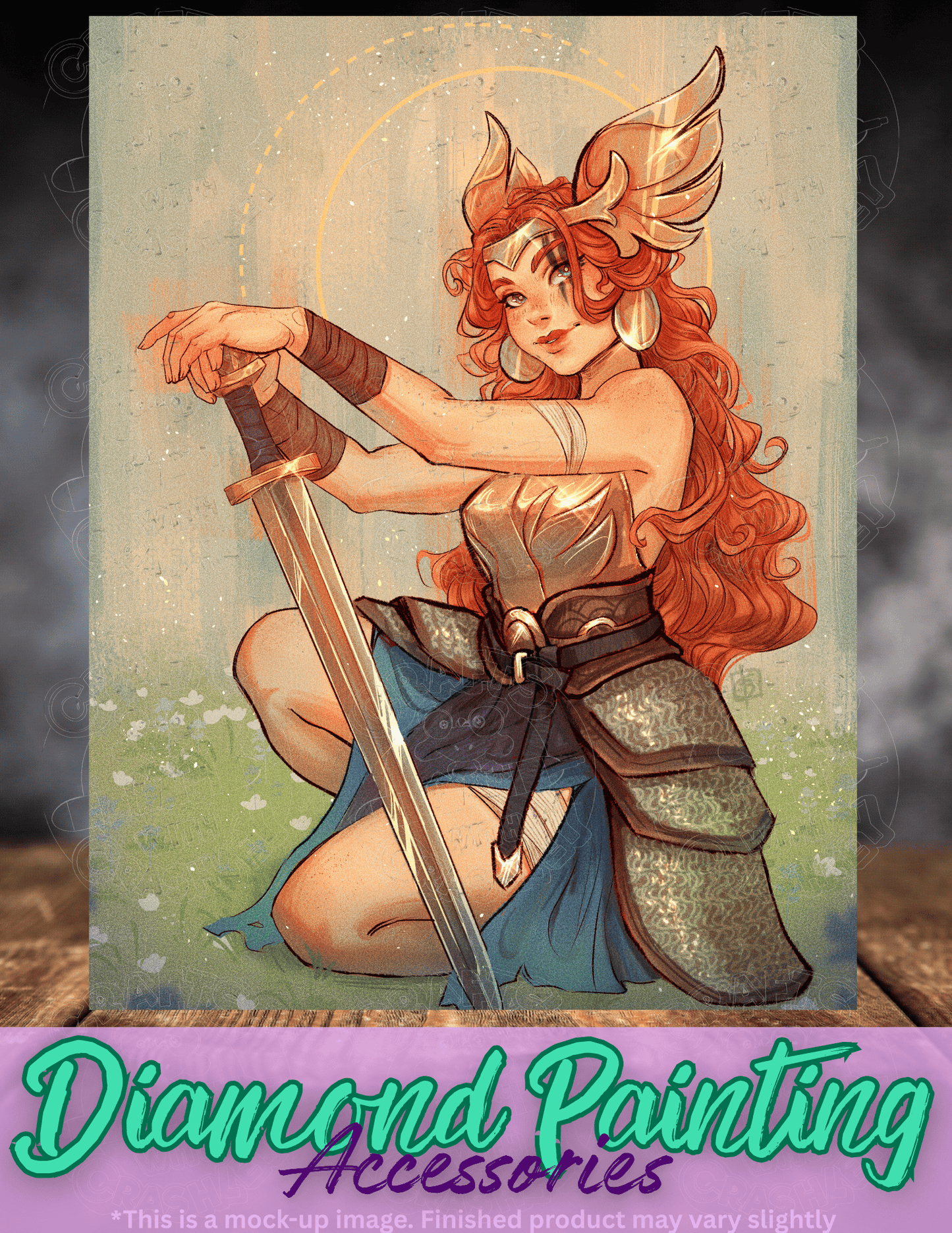 "Freyja of the Valkyries" by ©ChrissaBug Premium Accessories for Diamond Painting