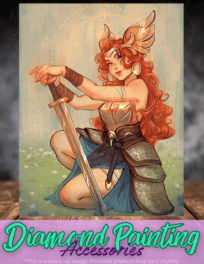 "Freyja of the Valkyries" by ©ChrissaBug Premium Accessories for Diamond Painting