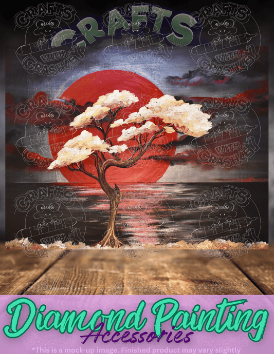 "Cherry Tree" by ©Deborah Malcolm Premium Accessories for Diamond Painting