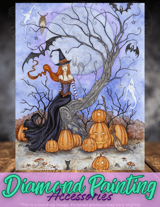 "Halloween Tree" by ©Amy Brown Premium Accessories for Diamond Painting