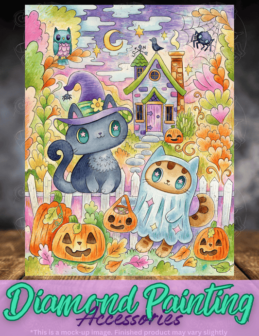 "Trick or Treat" by ©Jeremiah Ketner Premium Accessories for Diamond Painting
