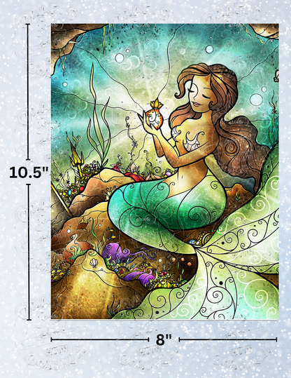 "Jade's Treasure" by ©Mandie Manzano Decorative Diamond Painting Release Papers