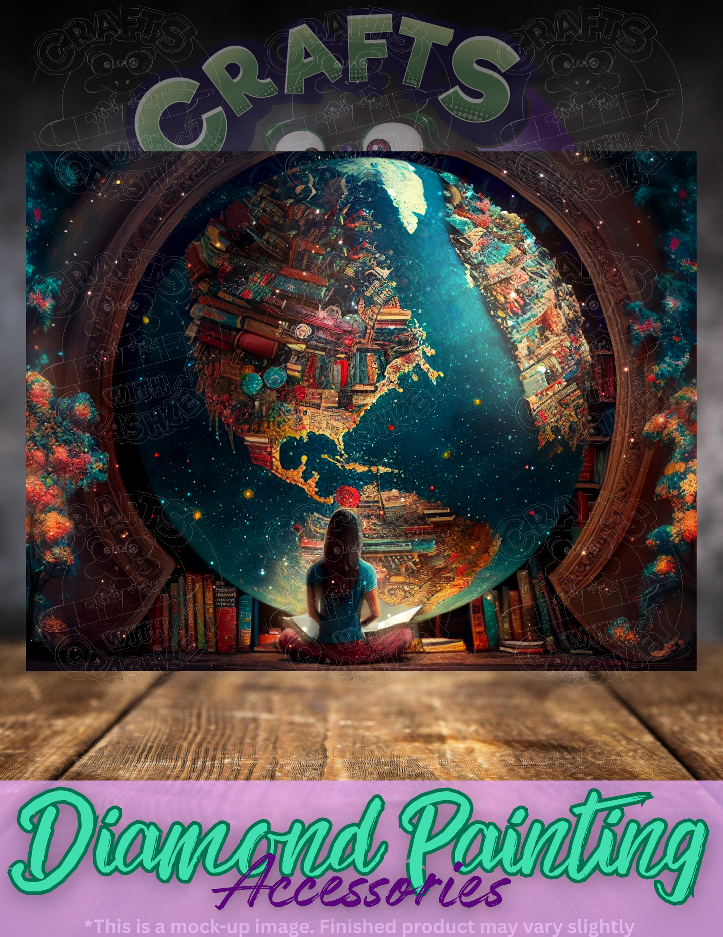 "Portal to Knowledge" by ©Auclair Studio Premium Accessories for Diamond Painting