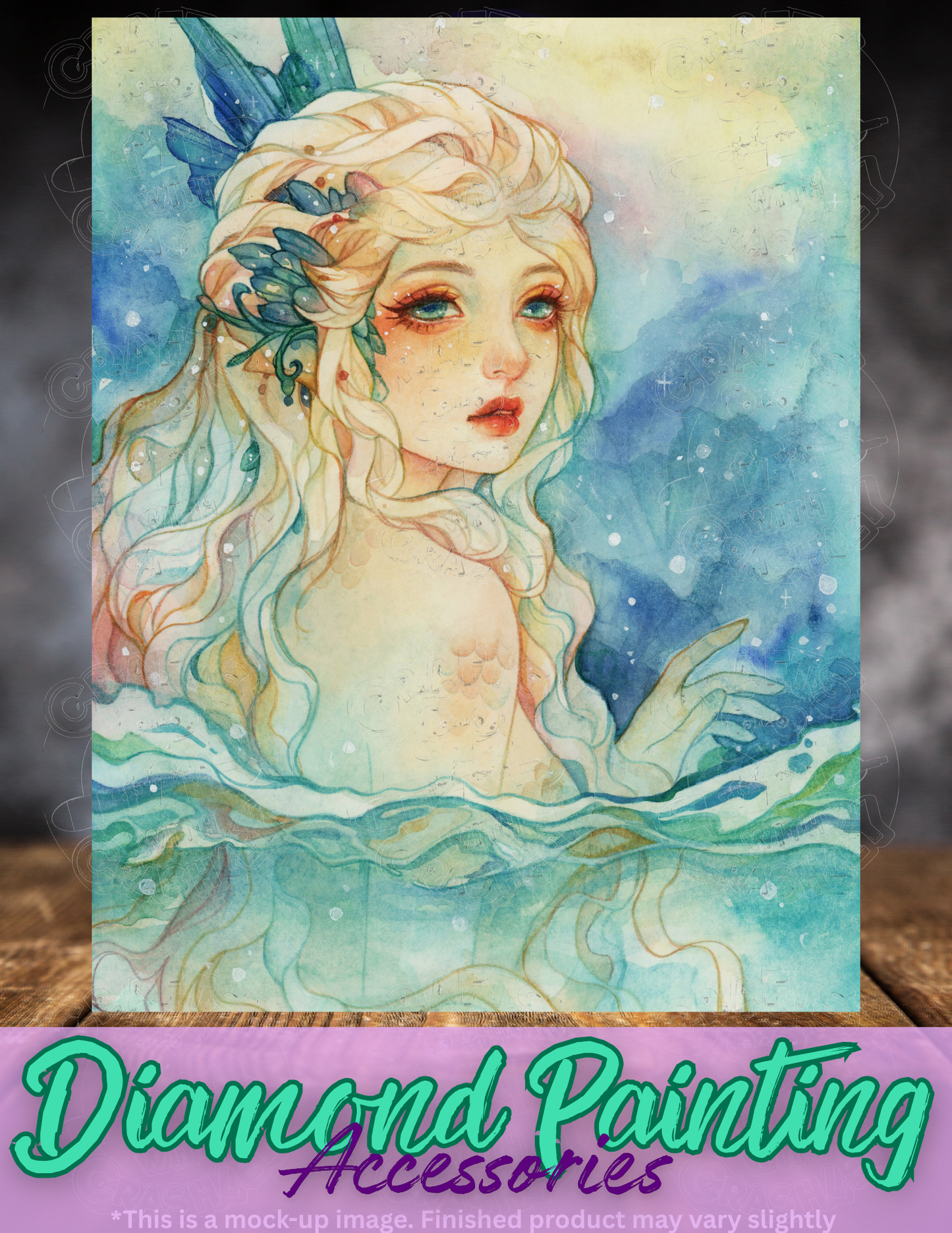 "Ocean Eyes" by ©Margaret Morales Premium Accessories for Diamond Painting