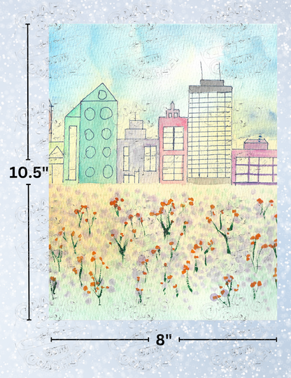 "Wild Weekend in the City" By Crafting and Crime Daily Decorative Diamond Painting Release Papers