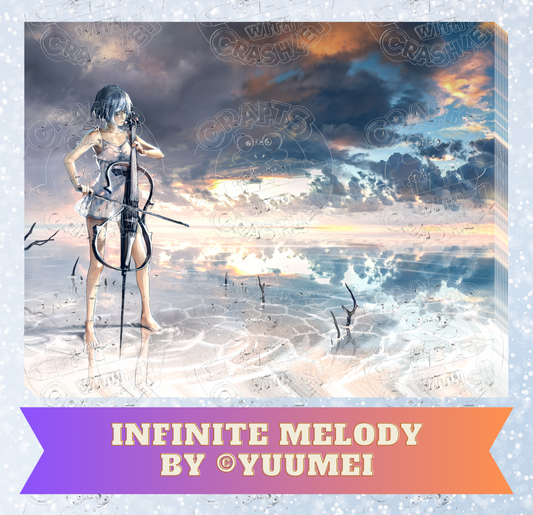"Infinite Melody" by ©Yuumei Premium Decorative Release Papers for Diamond Painting