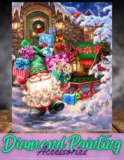 "Filling the Sleigh" by ©Dona Gelsinger Premium Accessories for Diamond Painting