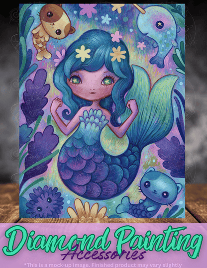 "Lapis Mermaid" by ©Jeremiah Ketner Premium Accessories for Diamond Painting