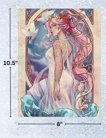 "Birth of Venus" by ©Chrissabug Decorative Diamond Painting Release Papers