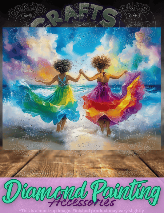 "Love Unbound at the Water's Edge" by ©Stacy Deal Premium Accessories for Diamond Painting