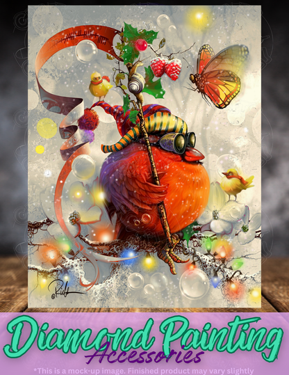 "Holiday Odie" by ©Richard Lorenz Premium Accessories for Diamond Painting