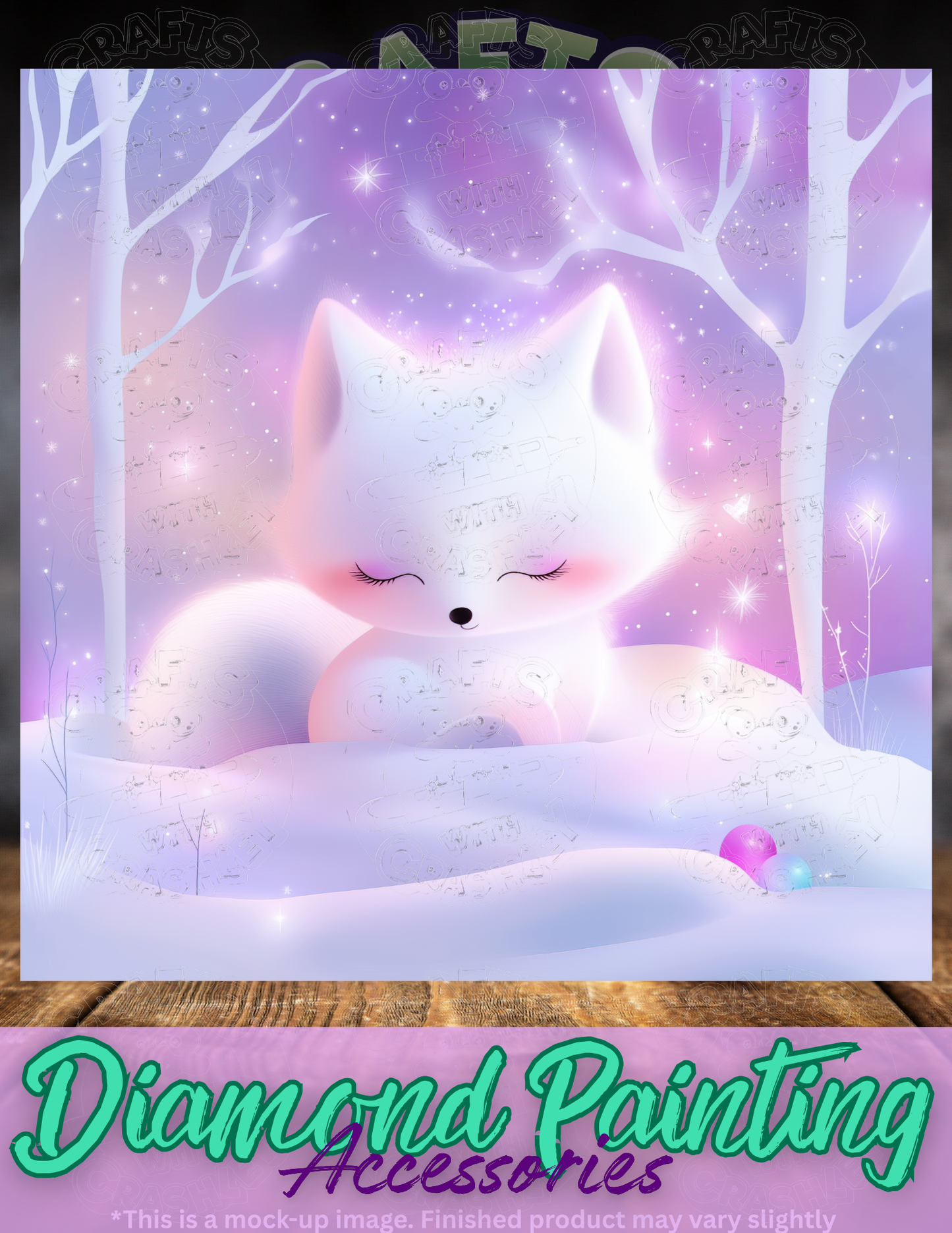 "Cutie Fox" by ©Cocomarshmallow Premium Accessories for Diamond Painting