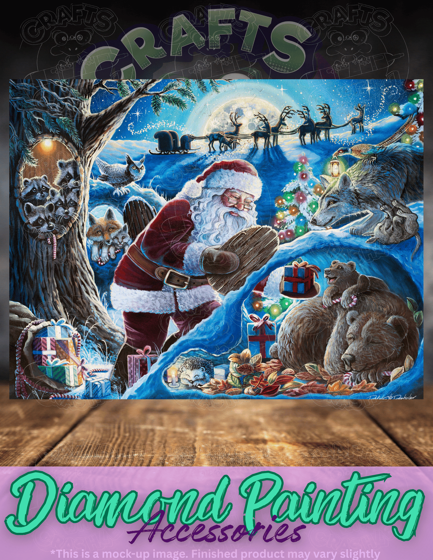 "Hibernation" by ©Dakota Daetwiler Premium Accessories for Diamond Painting