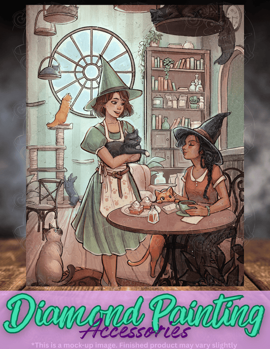 "Cat Cafe" by ©ChrissaBug Premium Accessories for Diamond Painting