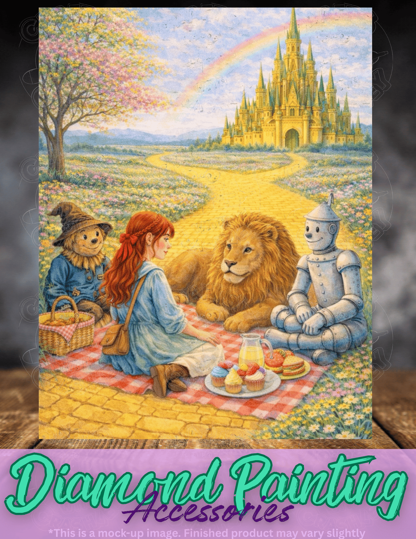 "Friends Along the Way" by ©RedNiN Gallery Premium Accessories for Diamond Painting