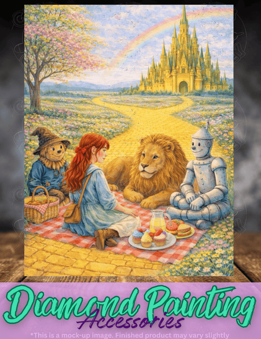 "Friends Along the Way" by ©RedNiN Gallery Premium Accessories for Diamond Painting