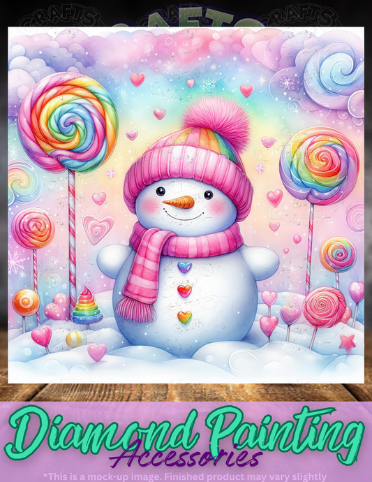 "Snowgirl" by ©Cocomarshmallow Premium Accessories for Diamond Painting