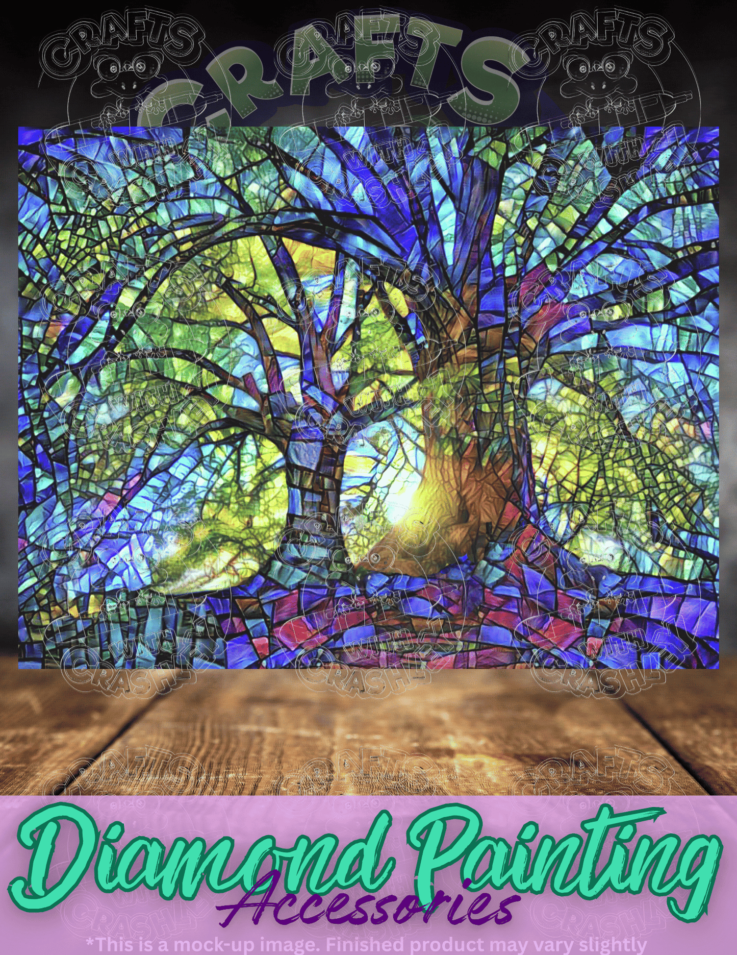 "The Worship of Trees" by ©Peggy Collins Premium Accessories for Diamond Painting