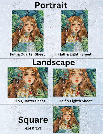 "Wildwood" by ©Margaret Morales Premium Decorative Release Papers for Diamond Painting