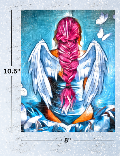 "Silence" by ©Cheryl Carpenter Decorative Diamond Painting Release Papers