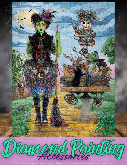 "The Wicked Witch of the West" by ©Cheryl Baker Premium Accessories for Diamond Painting