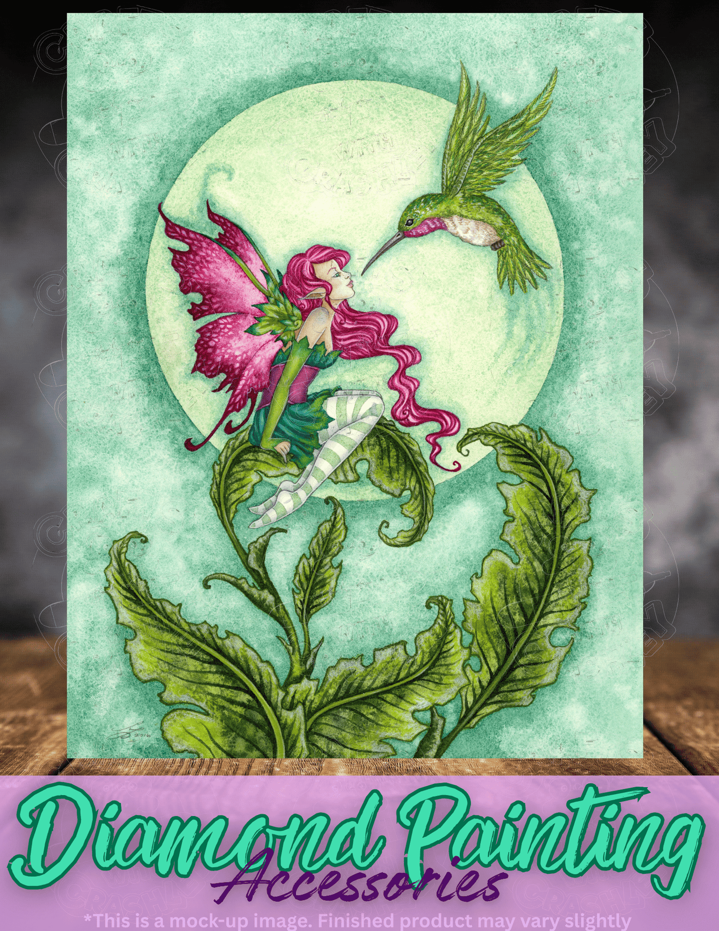 "Flirting" by ©Amy Brown Premium Accessories for Diamond Painting