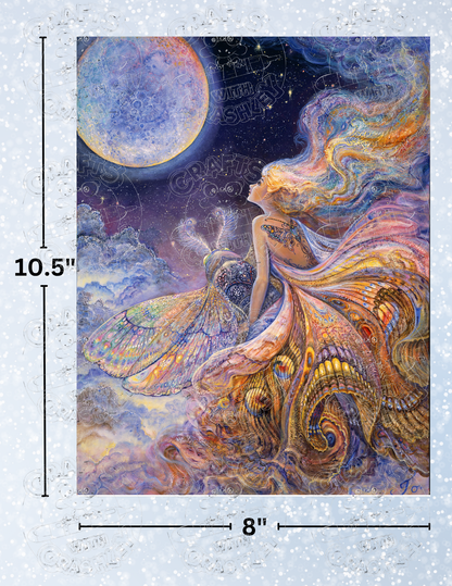 "Fly Me to the Moon" by ©Josephine Wall Decorative Diamond Painting Release Papers