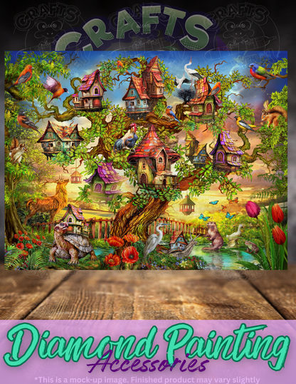 "Forest Condominium" by ©Ciro Marchetti Premium Accessories for Diamond Painting