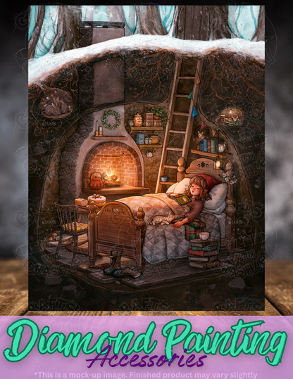 "Winter Nap" by ©Ivy Dolamore Premium Accessories for Diamond Painting