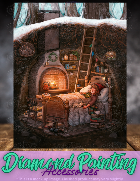 "Winter Nap" by ©Ivy Dolamore Premium Accessories for Diamond Painting