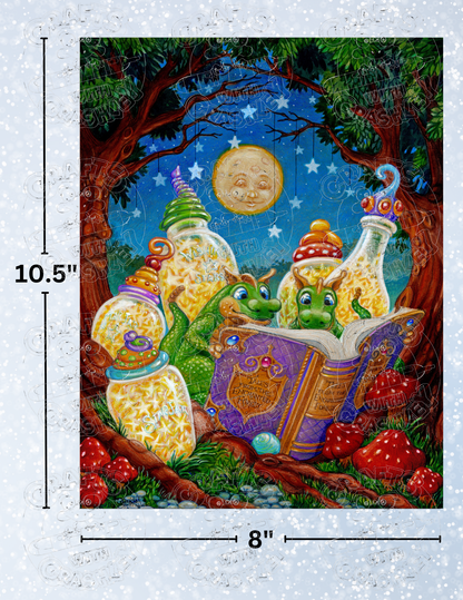 "Starlight Stories" By ©Randal Spangler Decorative Diamond Painting Release Papers