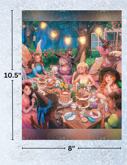 "Enchanting Brew" By ©Ivy Dolamore Decorative Diamond Painting Release Papers