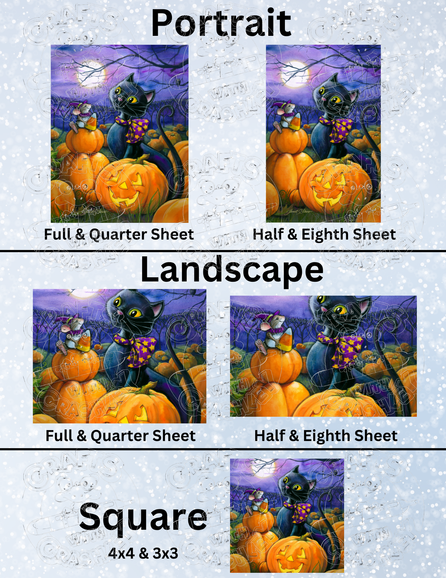 Product Bundle "Tricky Treats" by ©Janet Stever