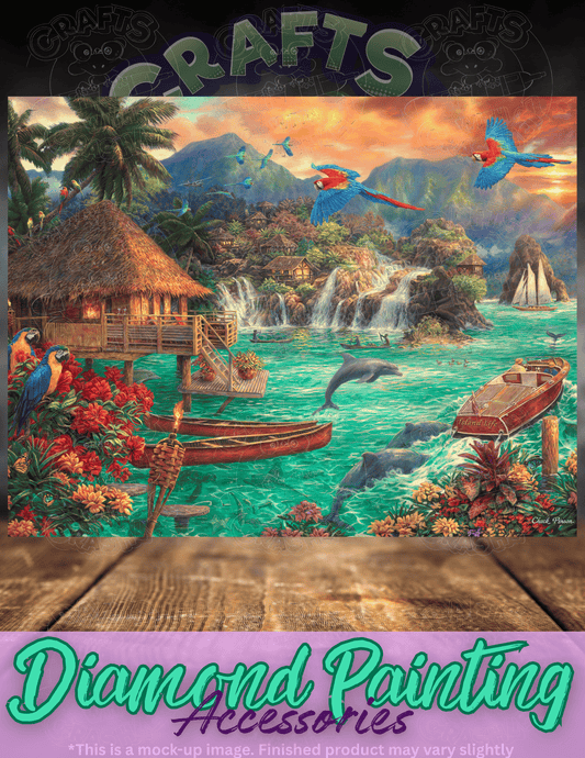 "Island Life" by ©Chuck Pinson Premium Accessories for Diamond Painting